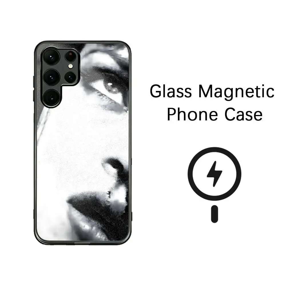 Cool fashion PulP-Fiction Phone Case For Samsung S26 S25 S24 S23 S22 S21 S20 Plus Ultra Note20 Glass Magnetic Case