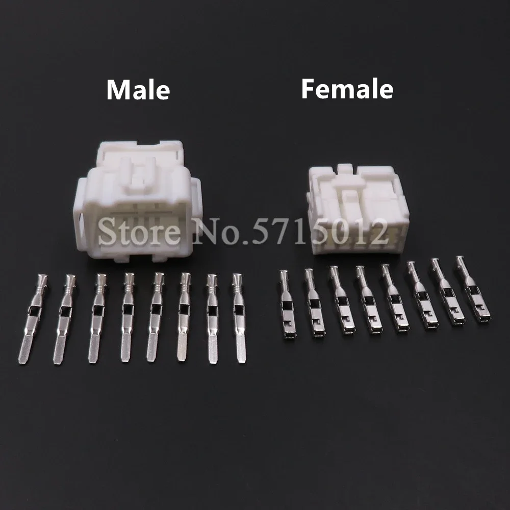 8 Hole 6098-4670 6098-4661 Automotive Fuse Box Cable Harness Socket Car Installs the Atmosphere Lamp Wire Connector For Honda