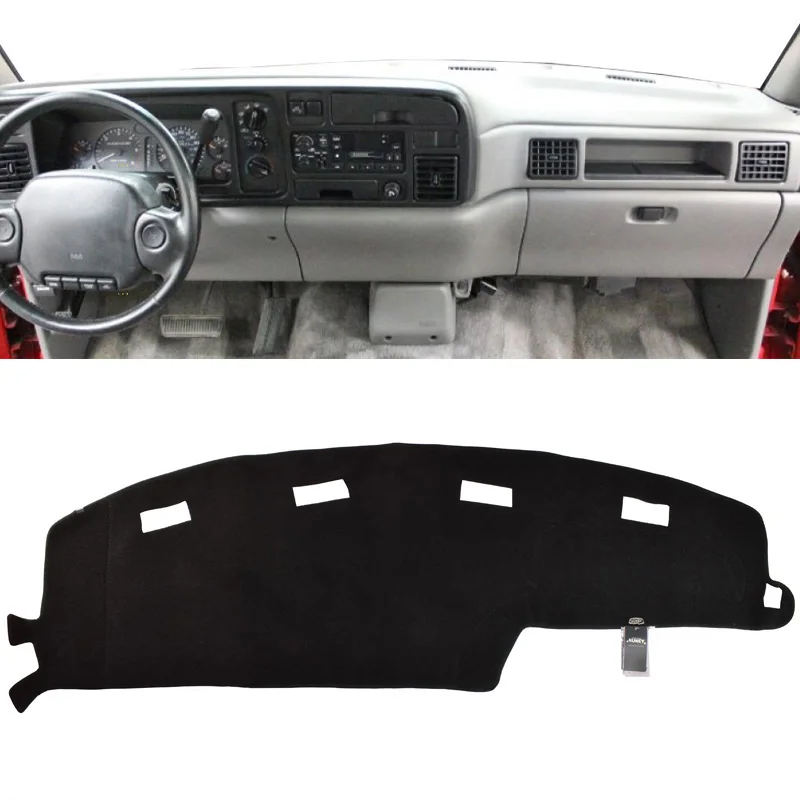 Dashboard Cover Dashmat Dash Cover Mat Carpet For Dodge Ram 1500 2500 3500 1994 - 2020 1998 2001 2002 2003 2015 2016 2018 2019