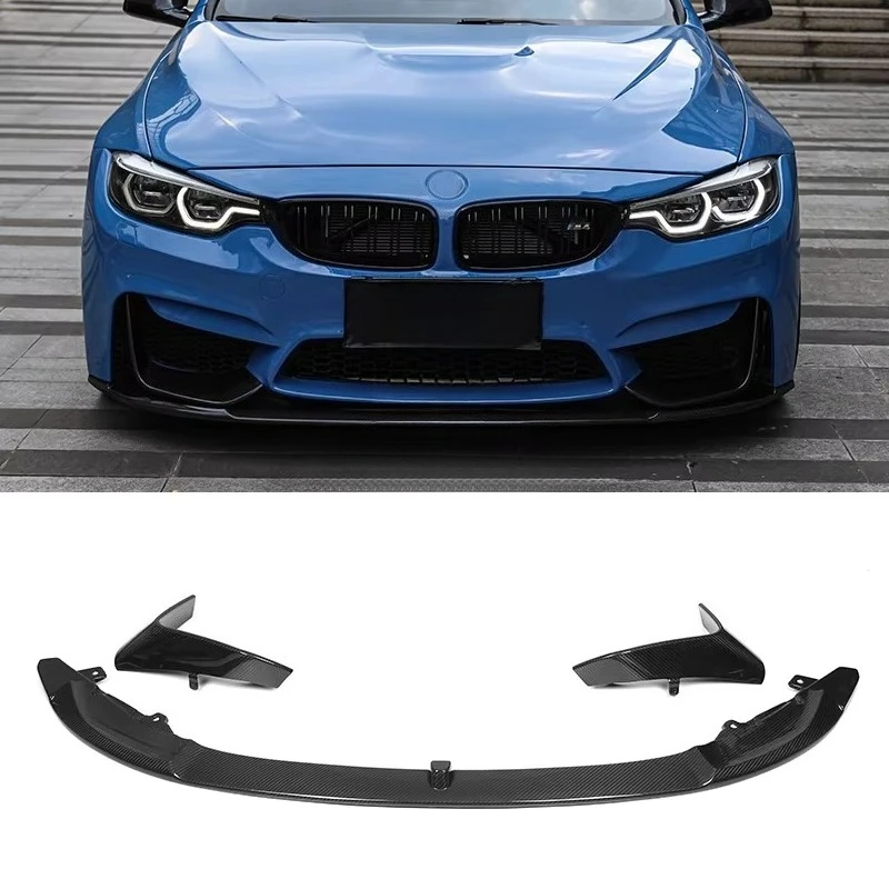 

Dry Carbon Fiber for F80 F82 F83 MP Style Front Lip for M4 M3 Front Splitter Bumper Lip Year 2014+