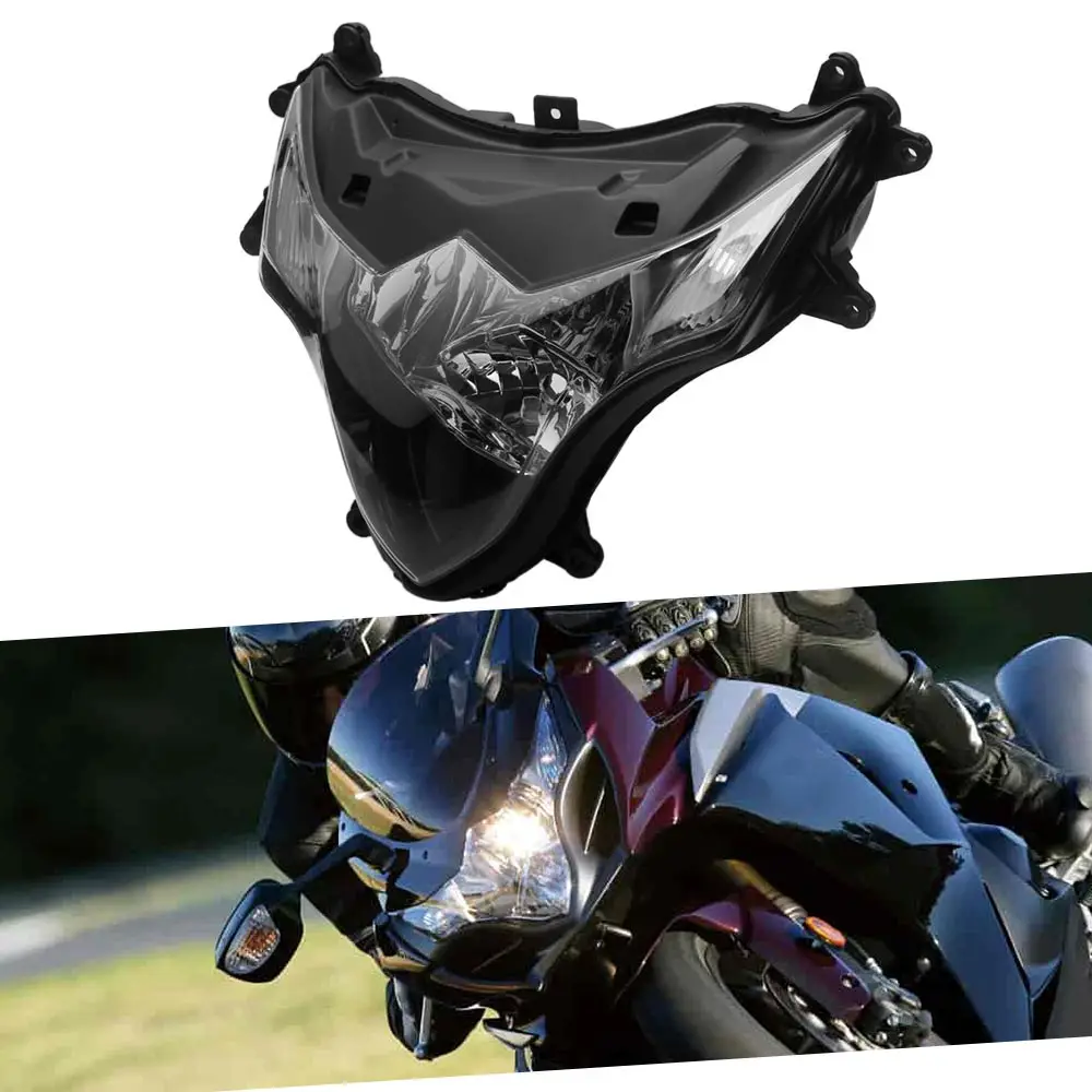 Front Headlight Housing Headlight Lamp Assembly Housing For Suzuki Gsxr 1000 Gsxr Gsx-R 1000 2009-2016 High Quality Abs Plastic