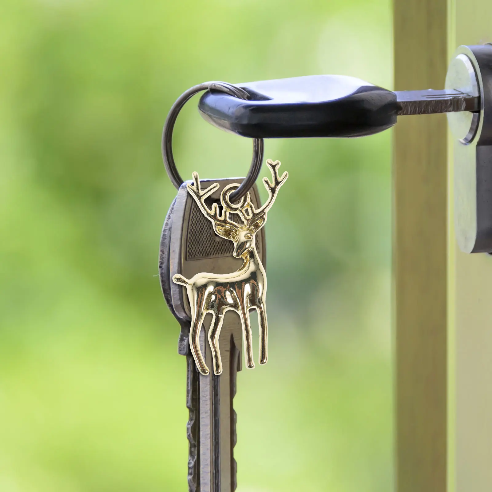 

12Pcs Lightweight Alloy Deer Pendant Accessories Vintage Fawn Earring Charms Jewelry Making Supplies DIY Keychain Bracelets