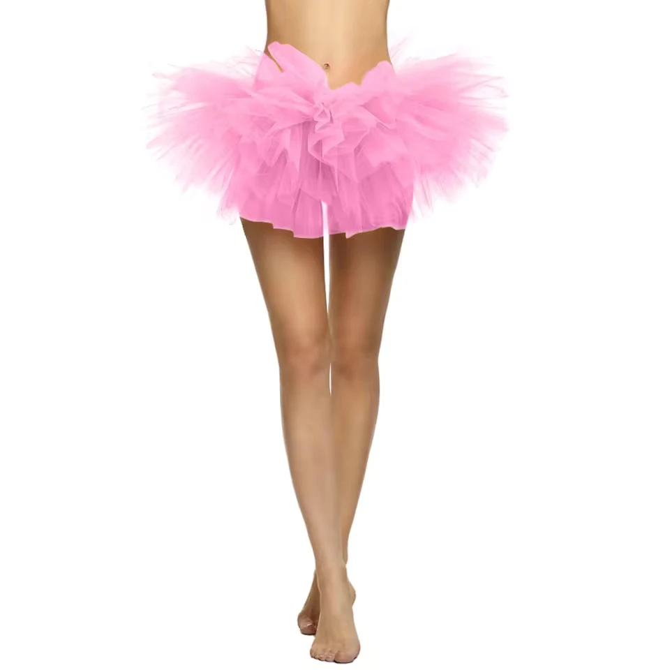 Carnival Tutus For Women Adult Tutu Skirts For Women 5 Skirt Womens Tutu Skirt 80s Costumes For Women Party Club Wear