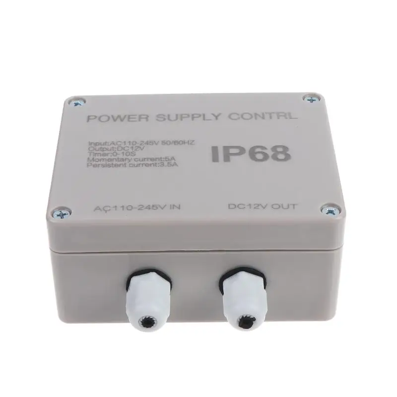 1Pcs Outdoor IP68 12VDC 5A Door Lock Access Control Power Supply Circuit Board Access Controller UPS Power Board