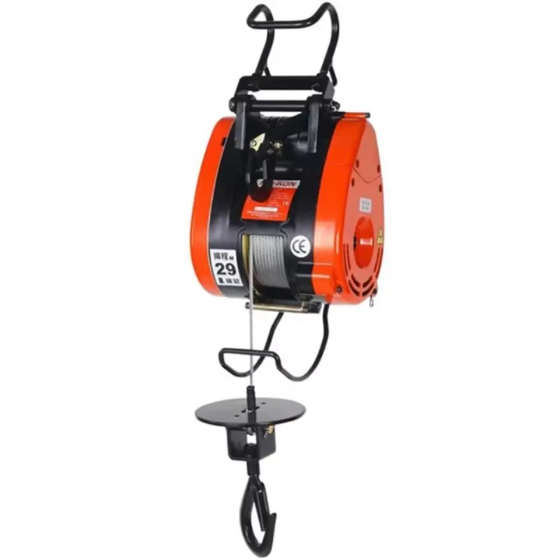 High Quality Small 110v 220v 160kg 180kg 230kg 250kg 280kg 300kg 500kg Mini Small Portable Wire Rope Electric Hoist