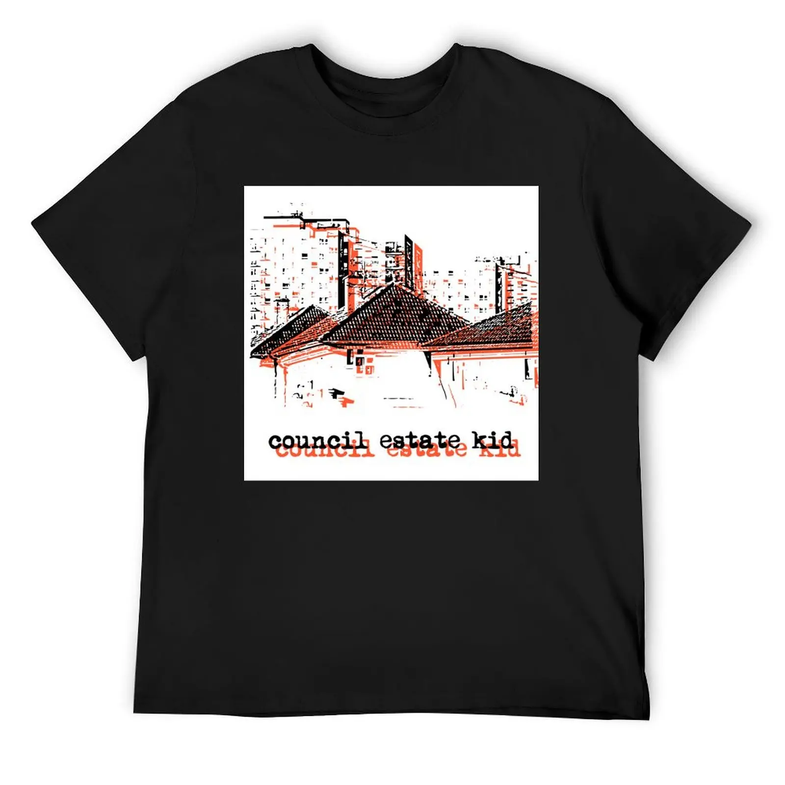 

Council Estate Kid T-Shirt vintage graphic tee anime clothes anime anime tshirt men graphic t shirts