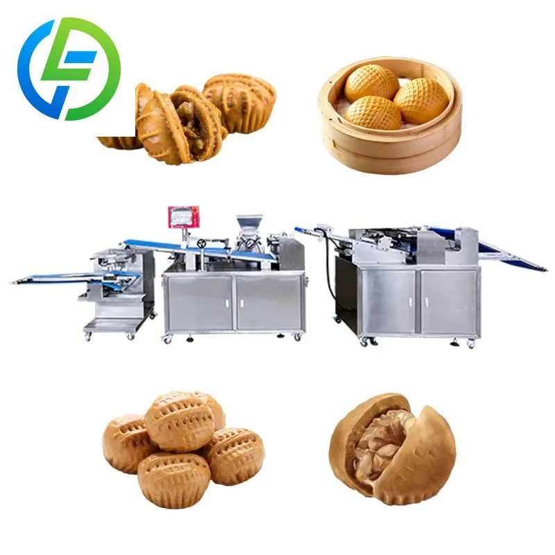 FL Xiao Long Bao Bun Baozi Making Machine for Soup Dumpling Snack Stuffed Momo for Bakery Use New Flour Water Ingredients