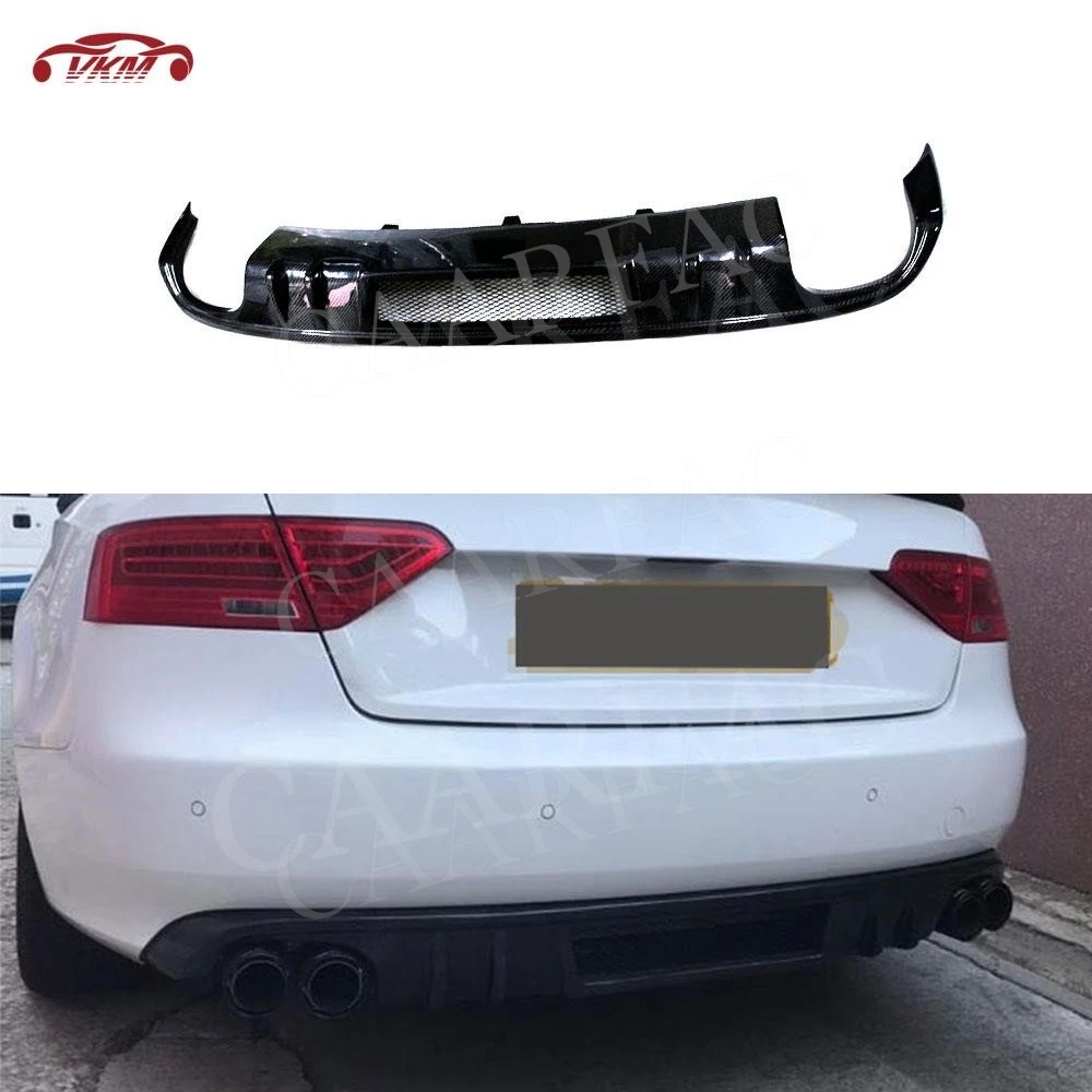 

Carbon Fiber Rear Bumper Diffuser for Audi A5 Coupe 2008-2011 Rear Diffuser Rear Bumper Lip Diffuser Splitters Spoiler