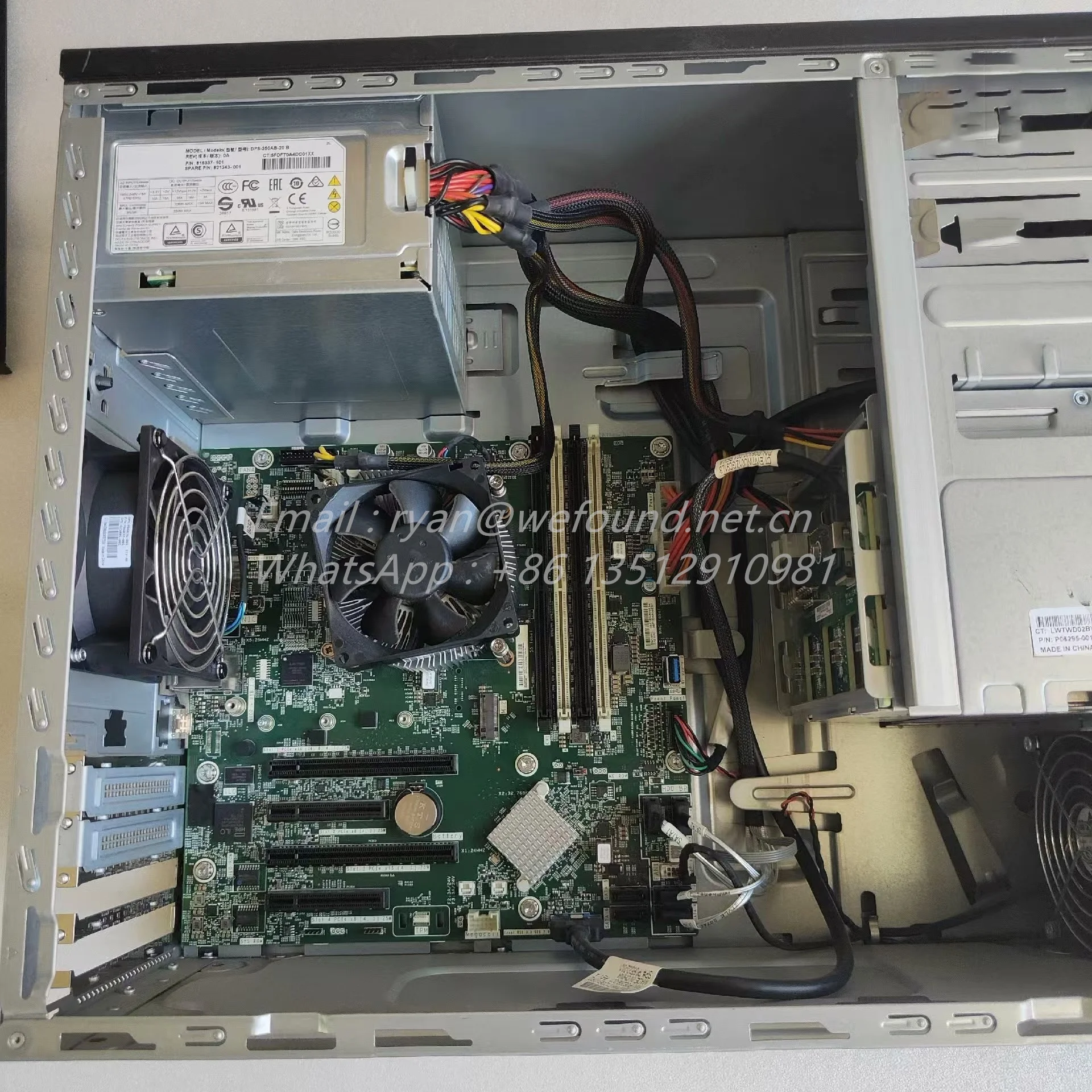 P07478-001 P01969-001 for HP ProLiant ML30 Gen10 Motherboard