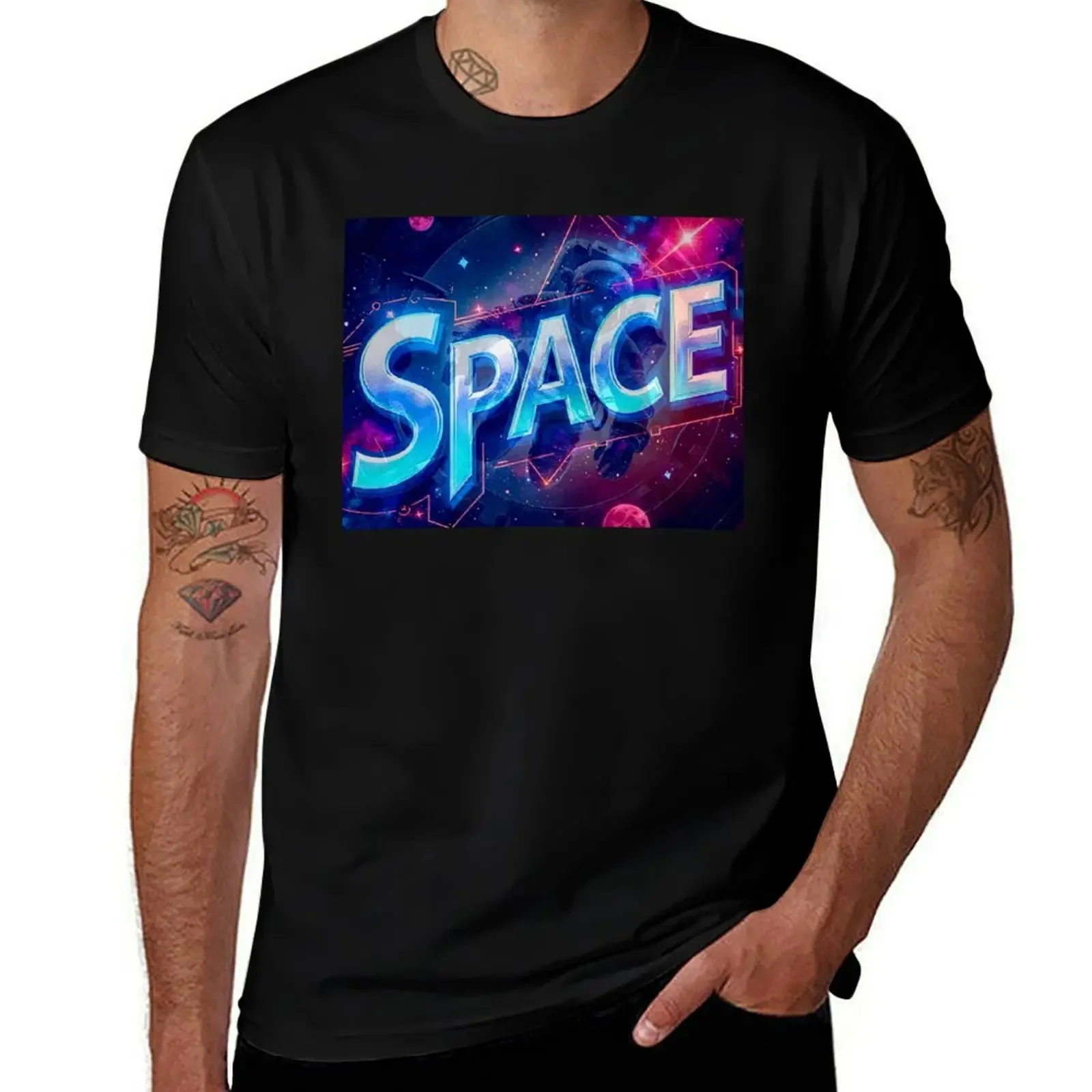 

universe T-Shirt customizeds vintage clothes cotton man t-shirts sweat designer t shirt men