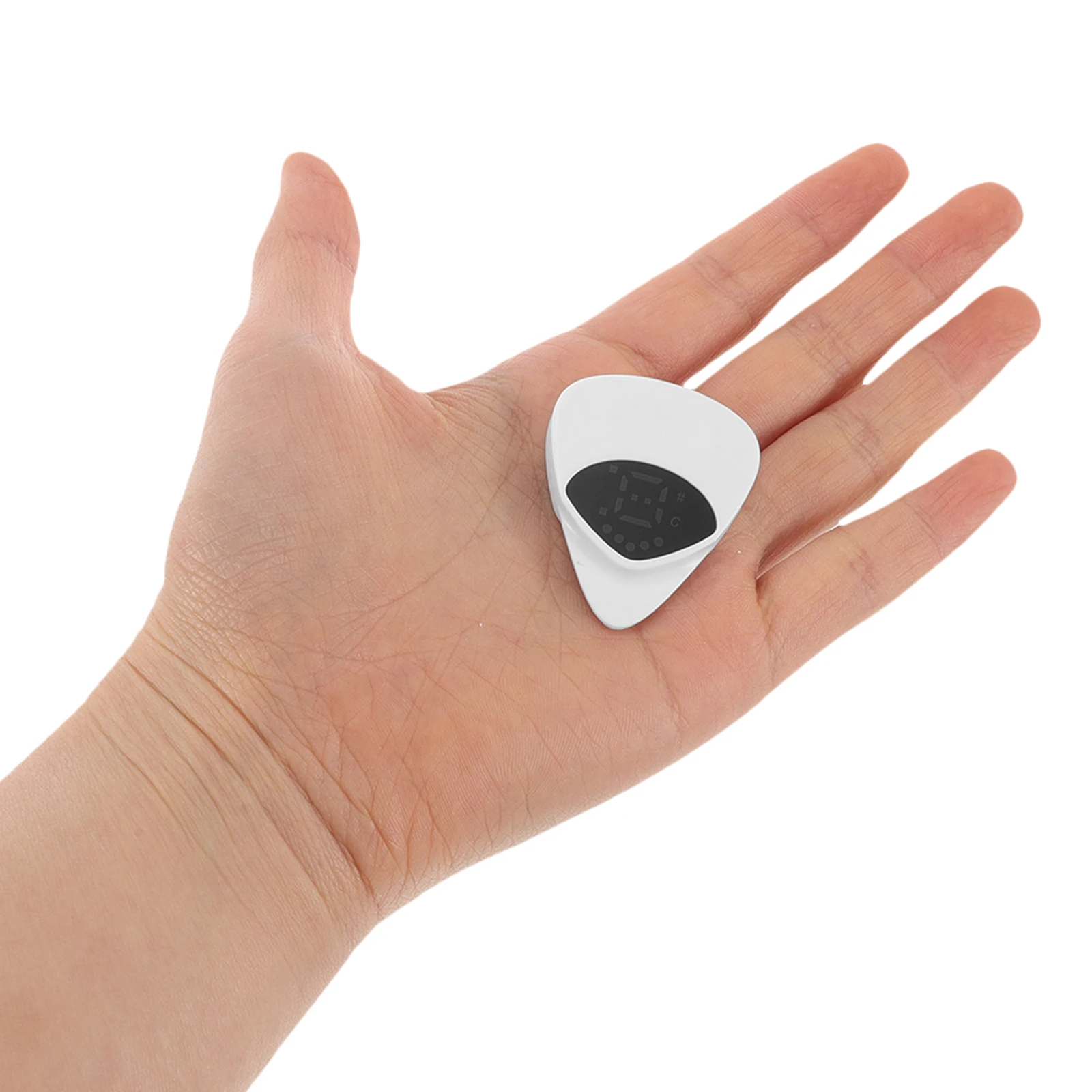 

Guitar Tuner High Sensitivity Sensor Precision Tuning For Acoustic Electric Guitar Portable Pick Shaped Replacement