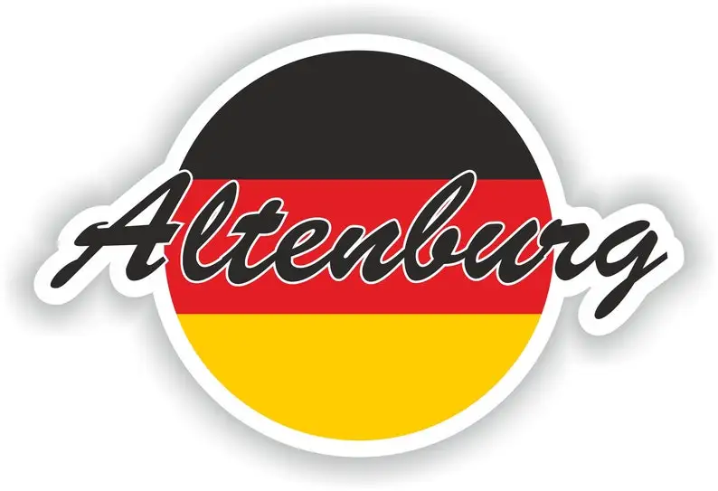 

Altenburg Germany Flag Travel Stickers Window Decoration Funny Decorations For Pictures Motorcycle Stickers Accessories Rv Carav