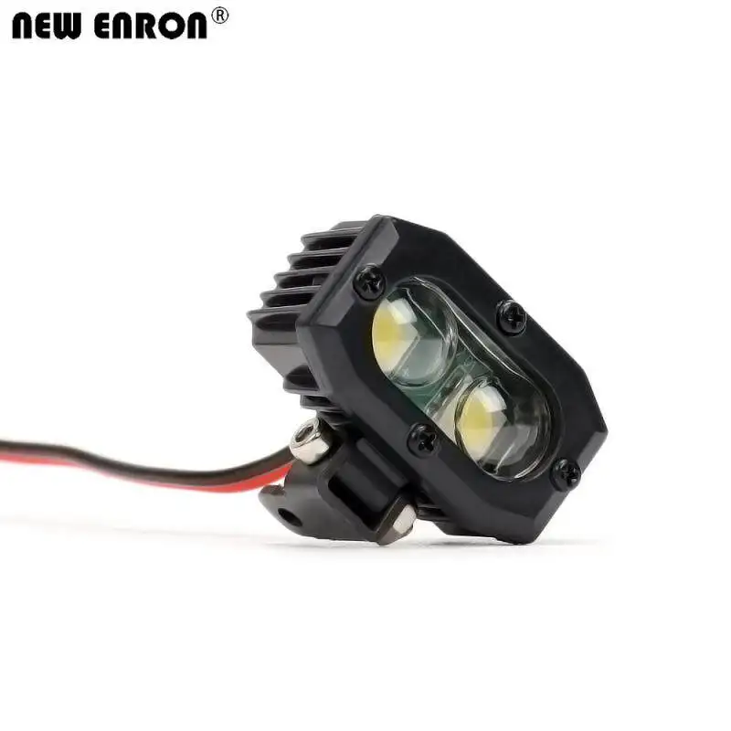 RC Bumper LED Spot Lights For 1/10 RC Crawler High Brightness Lighting Kit Fit AXIAL SCX10 D90 TRX4 RC Vehicle Light Parts