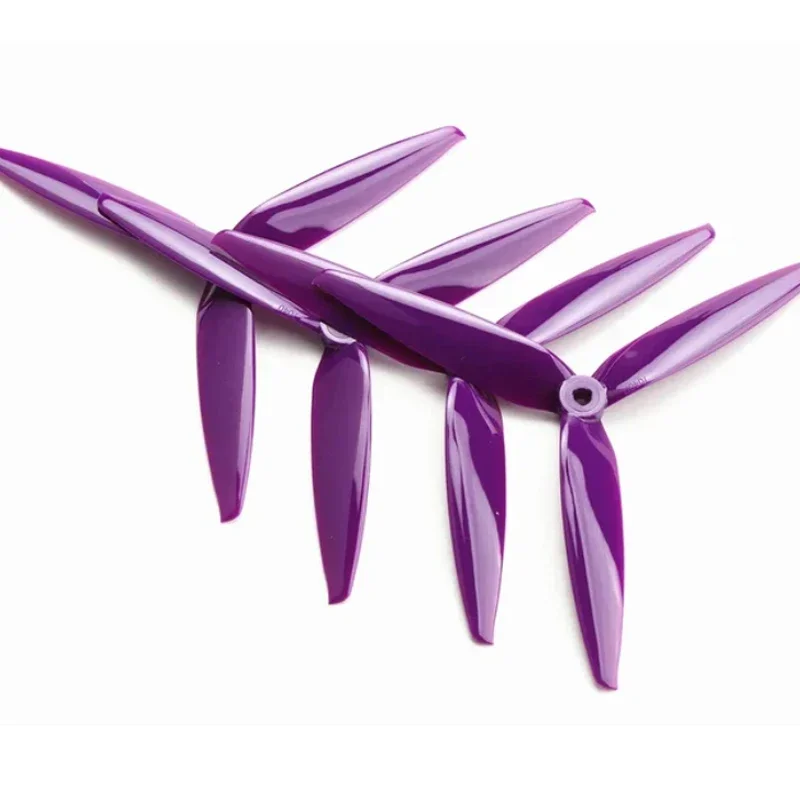 

2Pair(2CW+2CCW)Tracker 7X4X3 7040 7-inch 3-blade/tri-blade Poly Carbonate Propeller For 7inch 8inch FPV Freestyle Drone Parts