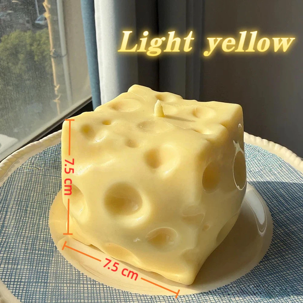 5CM Käse-Quetschspielzeug, extra große Größe, Käse-Squishy-Fidget-Spielzeuge, langsam rückfedernder, formbarer Entspannungsball für Erwachsene, Geschenke, Neu 2026