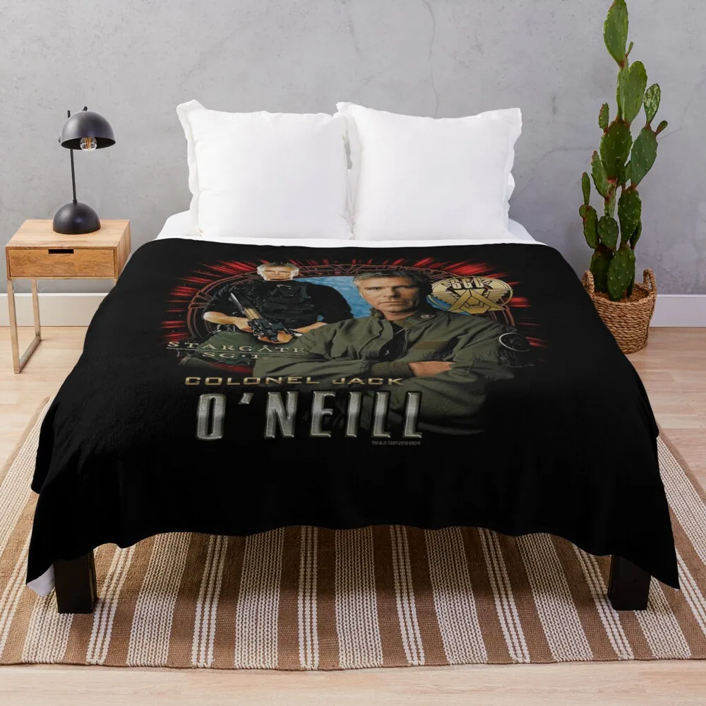 

Stargate SG1 Jack O'Neill Throw Blanket Double Blanket Double Blanket For Summer Blankets For Bed