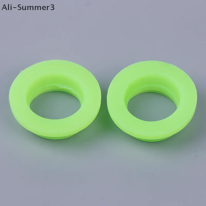 2 قطعة 1/8 مقياس RC نيترو المحرك الخلفي العادم المنوع طوقا سيليكون المطاط حلقة S016 العادم الأنابيب طوقا