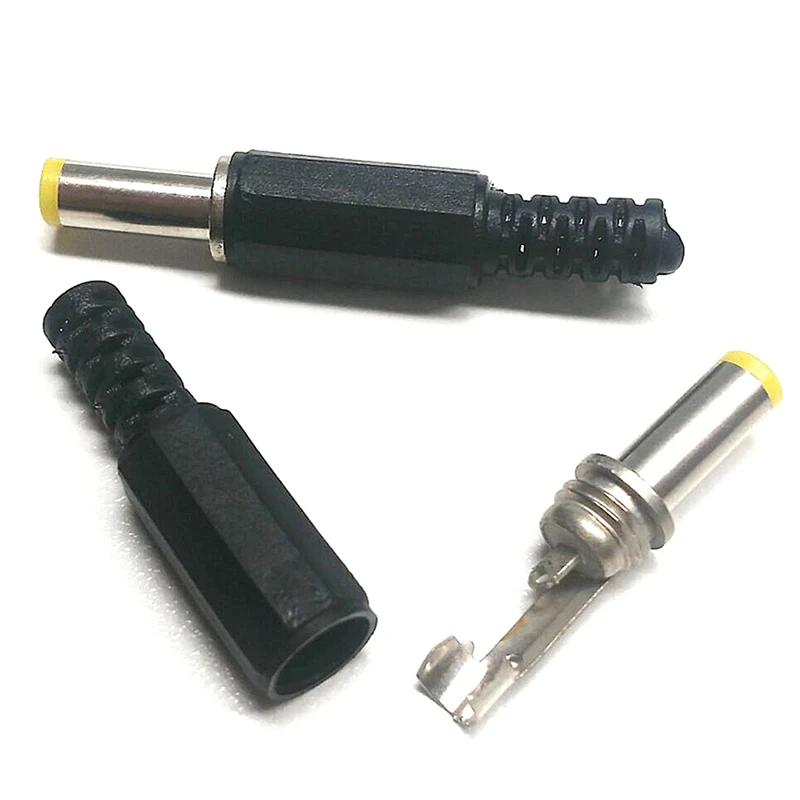 

10PCS/pack DC Power Male Plug 5.5*2.1*14MM Adapter Connector Plug Welded DC Head