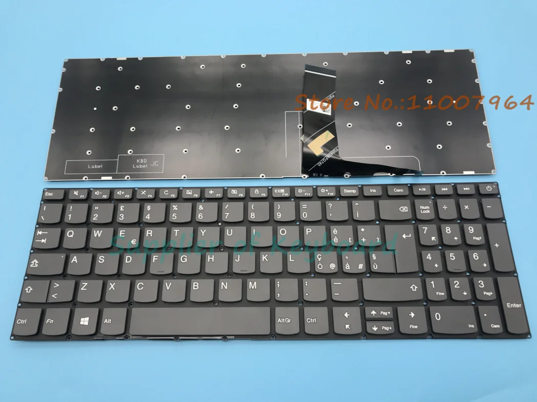 NEW Spanish/French/UK/Italian/Czech Keyboard For Lenovo IdeaPad 330-15ICH 330-17ICH 330H-17ICH 330L-17ICH 330E-17ICH 330R-17ICH