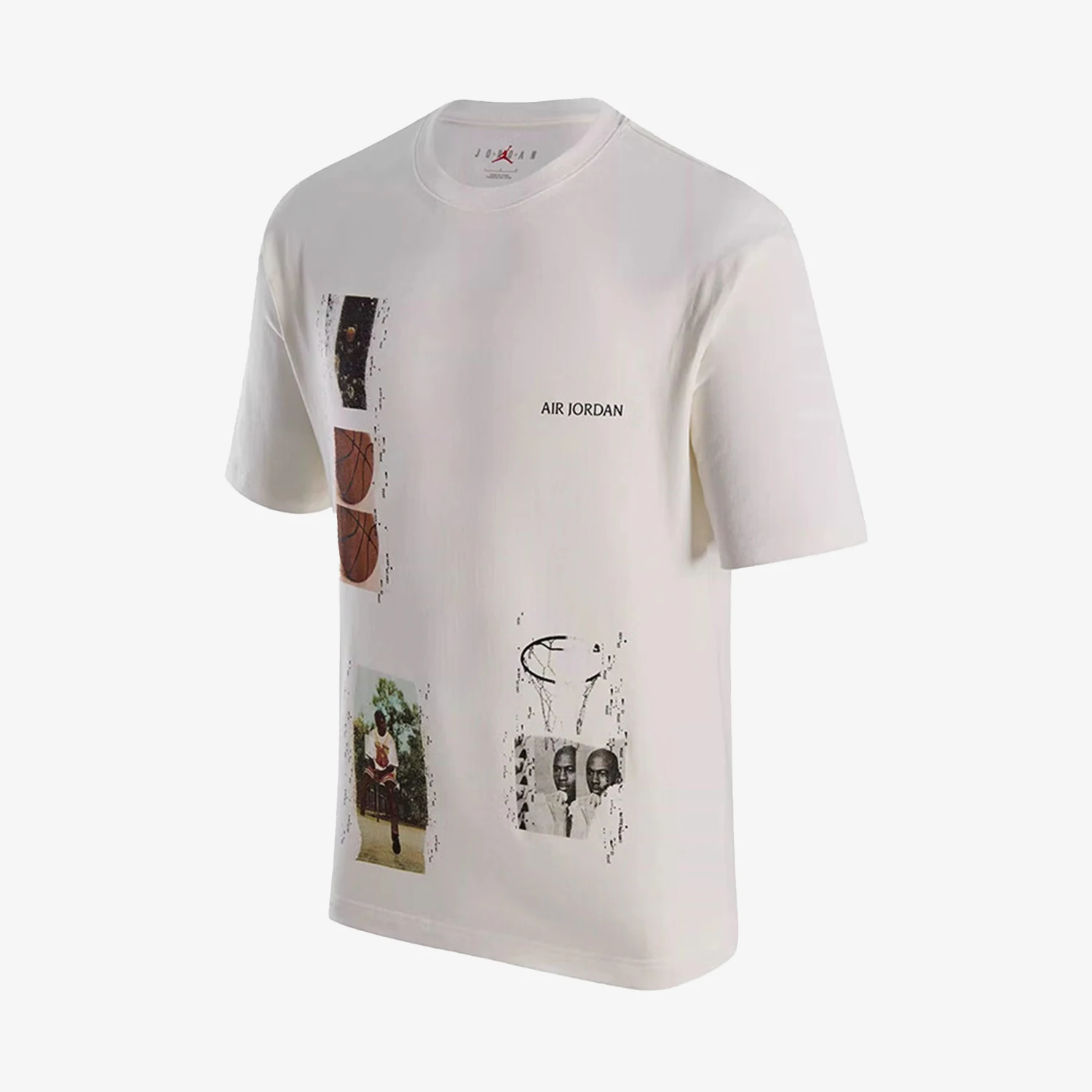 

Nike genuine JORDAN Men's Basketball Summer Printed Breathable Short-Sleeve T-Shirt FN5987-133