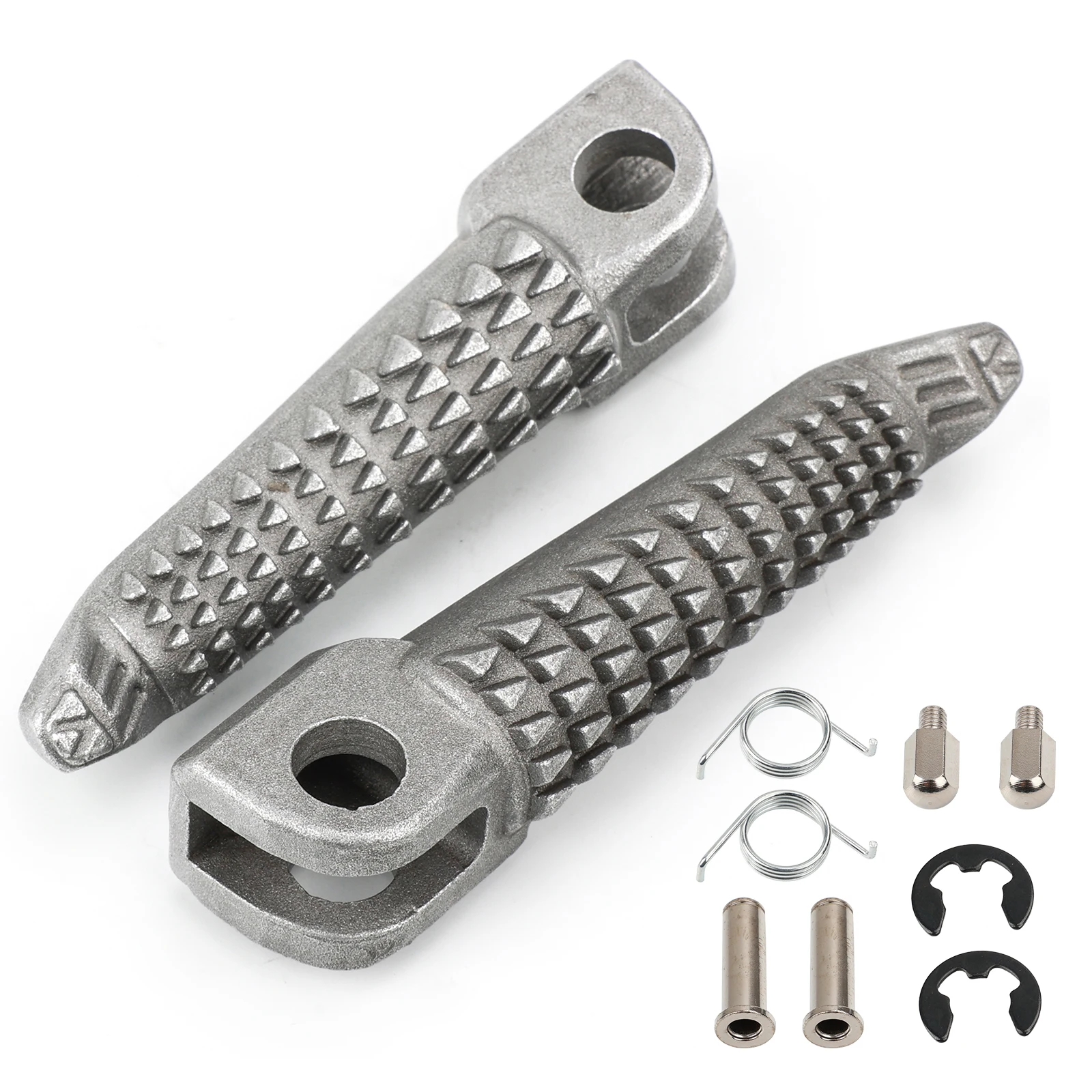 Motorcycle Front Foot rests Foot pegs For Kawasaki Ninja ZX6R ZX10R 650R Z750 Z750S Z1000 2003-2013 Motorcycle Footrests