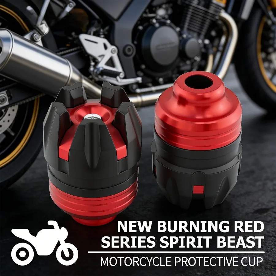 1Pair Multi Color Aluminum Front Fork Anti Drop Cup With Plastic Core Universal Motorcycle E Scooter Front Shock Mod Decor Parts