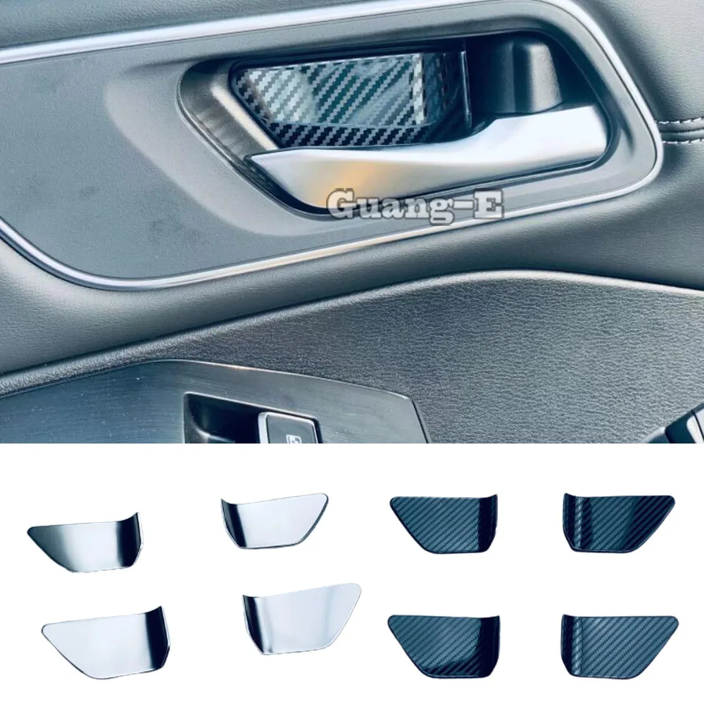 

For Nissan X-trail Xtrail Rogue T33 2021 2022 2023 2024 2025 Steel Handrail Armrest Door Bowl Sticker Cover Trim Accessories