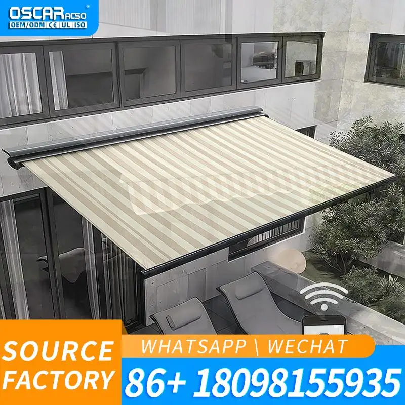 Swing Retractable Outdoor Shading for Window Terrace Balcony  Retractable Awning
