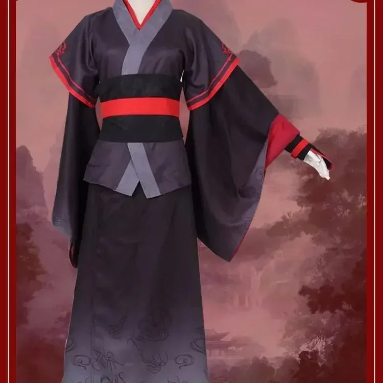 Wei wuxian cosplay mo xuanyu lan wangji traje anime grandmaster do cultivo demoníaco cosplay mo dao zu shi traje masculino