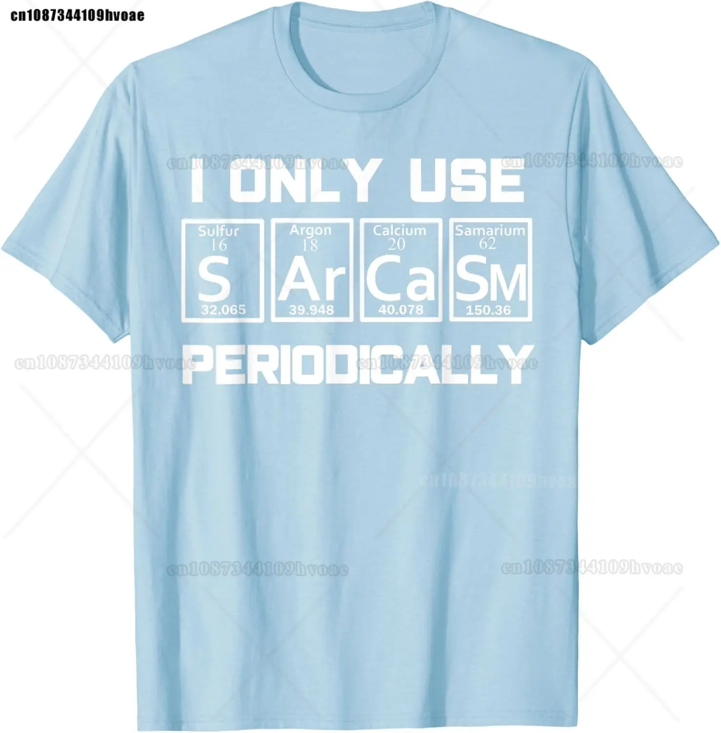 Sarcasm Periodic Table Element Weird Science Joke Gift T-Shirt