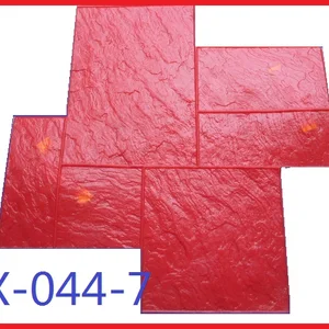 Aufgenommene Bodenform, die das Material der Betonkunst der Plutonium Farbe DIY Impression Erde myfs Zementform sein kann 8 Hauptverkaufsstempel Betonboden - №7