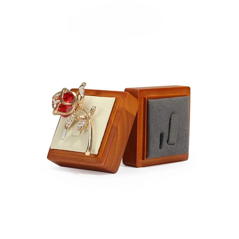 

Подставка для демонстрации колец из массива дерева, основание для ювелирных изделий, демонстрационный стенд, реквизит для фотосъемки