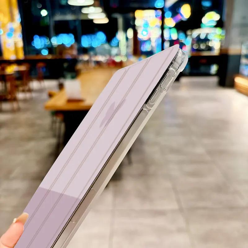 حافظة كمبيوتر لوحي على شكل فراشة وردية لجهاز iPad pro 10/11 بوصة 2020/6th/7th /8th /Air 3rd/Air 4th/9th gen/Air 5th Gen 2022/Air 11