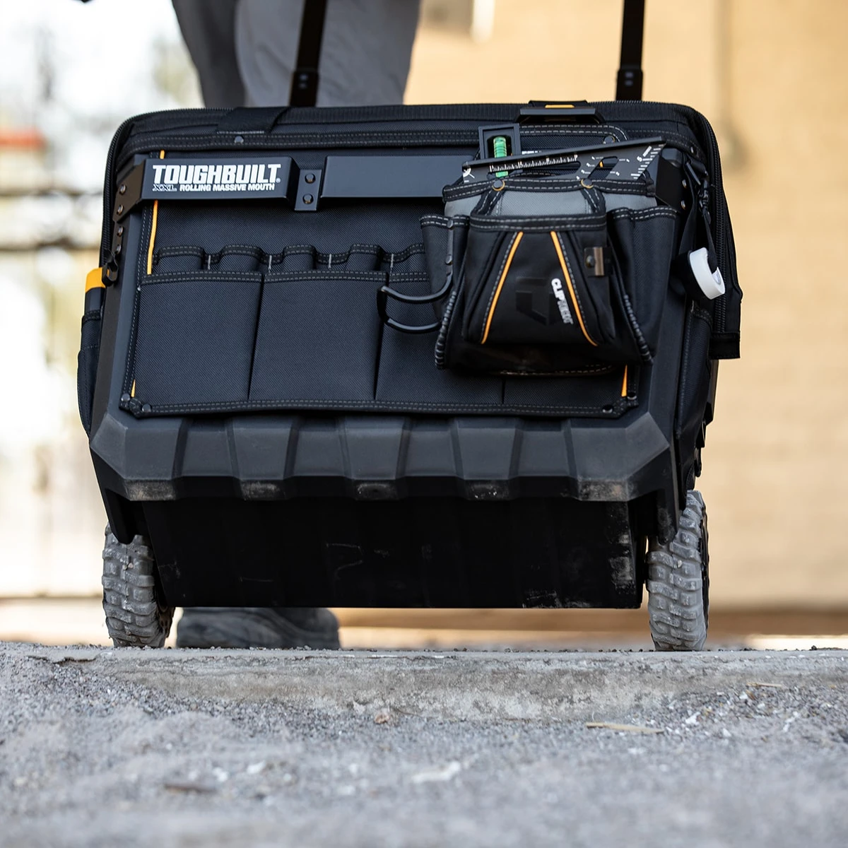 

ToughBuilt TB-CT-61-14/TB-CT-61-18/TB-CT-61-22 Роликовая массивная сумка для рта Сумка для упаковки инструментов