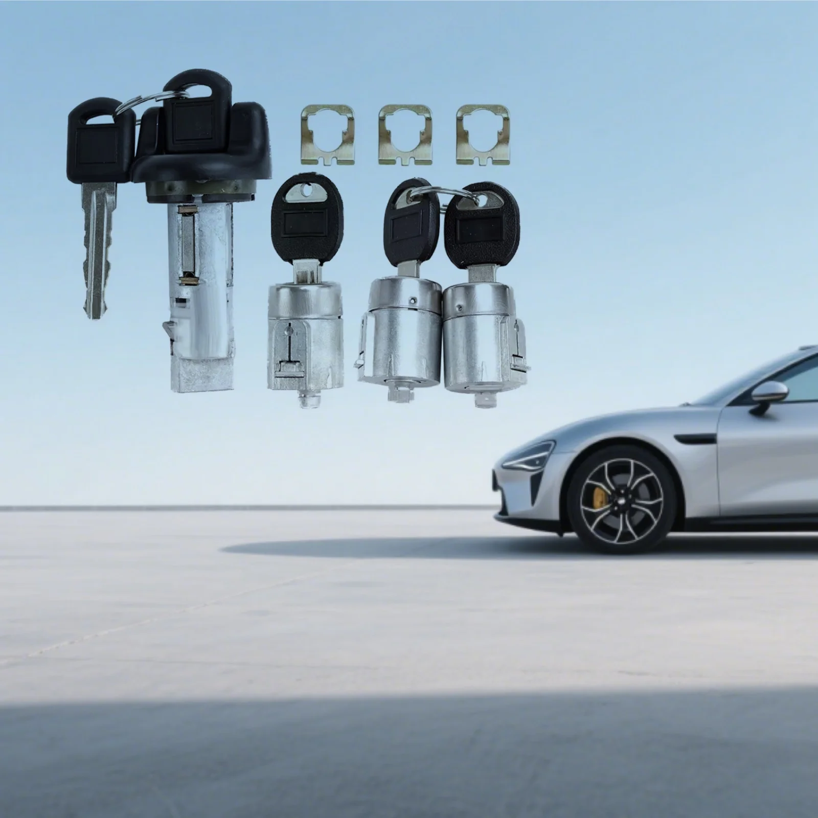 

Цилиндр дверного замка и стартовый переключатель, набор цилиндров замка для Suburban для Tahoe 1998-1999 703935 702674 597749, пластиковые аксессуары