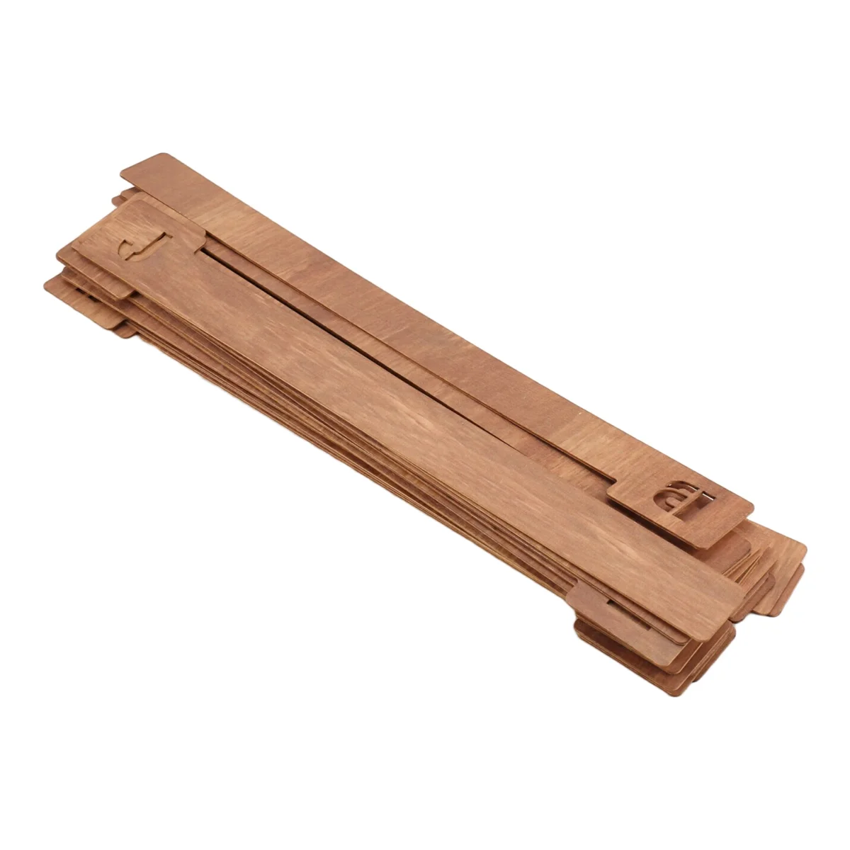 الجودة! 26 قطعة من فواصل السجلات الخشبية، فواصل تخزين سجلات الفينيل الأبجدية A-Z، أدلة تنظيم حامل السجلات