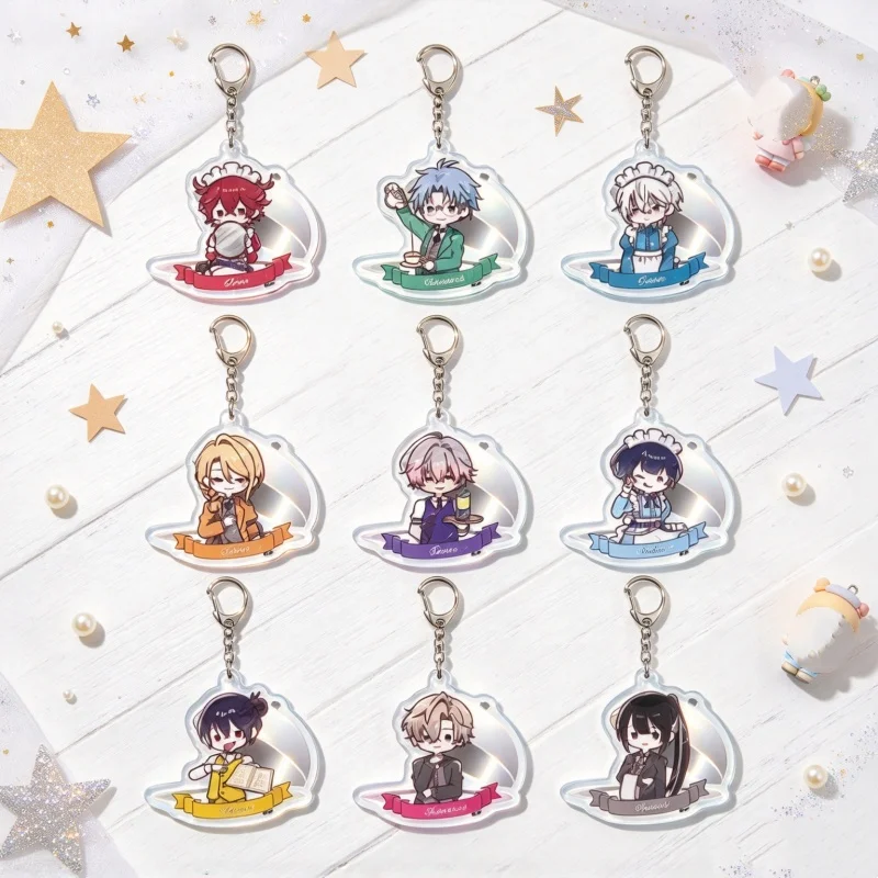 New Style Anime Toxic-a-Holic Acrylic Pendant Keychain 6CM Anime Merchandise D.s,Jill,Viper,Lico,Spica 2026 Lovely Products