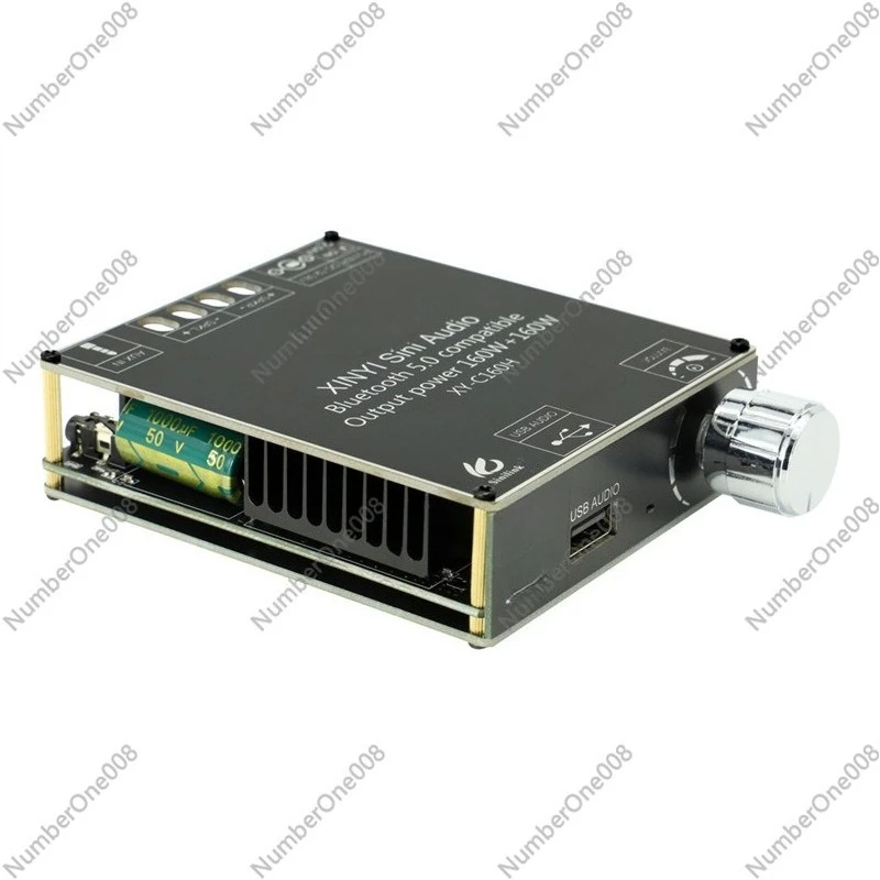 

C160H Bluetooth Audio Power Amplifier Board Module 2.0 Dual Channel 160W * 2 Imported Chip TDA7498E Component