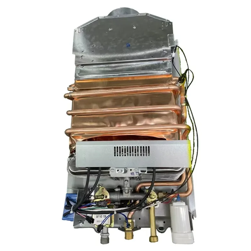 سخان مياه يعمل بالغاز بدون خزان متعدد السعة، تصميم من الفولاذ المقاوم للصدأ سعة 6 لتر - 12 لتر مع شاشة LCD وتوافق ثنائي الوقود LPG/NG لـ rv #2