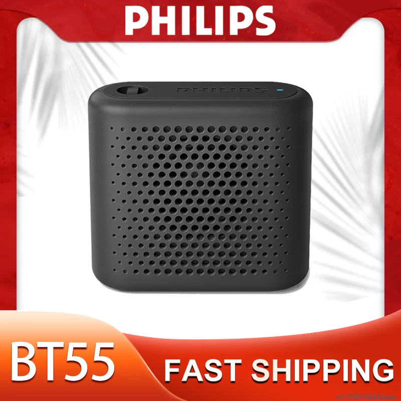 Philips BT55: La Mejor Altavoz Portátil Bluetooth para Música de Alta Fidelidad en Casa y al Aire Libre