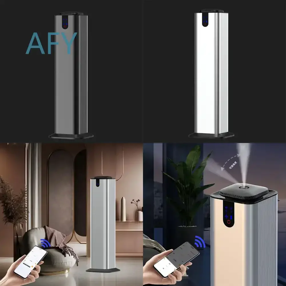 Smart Bluetooth Scent Diffuser for Home Office Room Aromatherapy Nebulizing Waterless Diffuser for Essential Oils Air