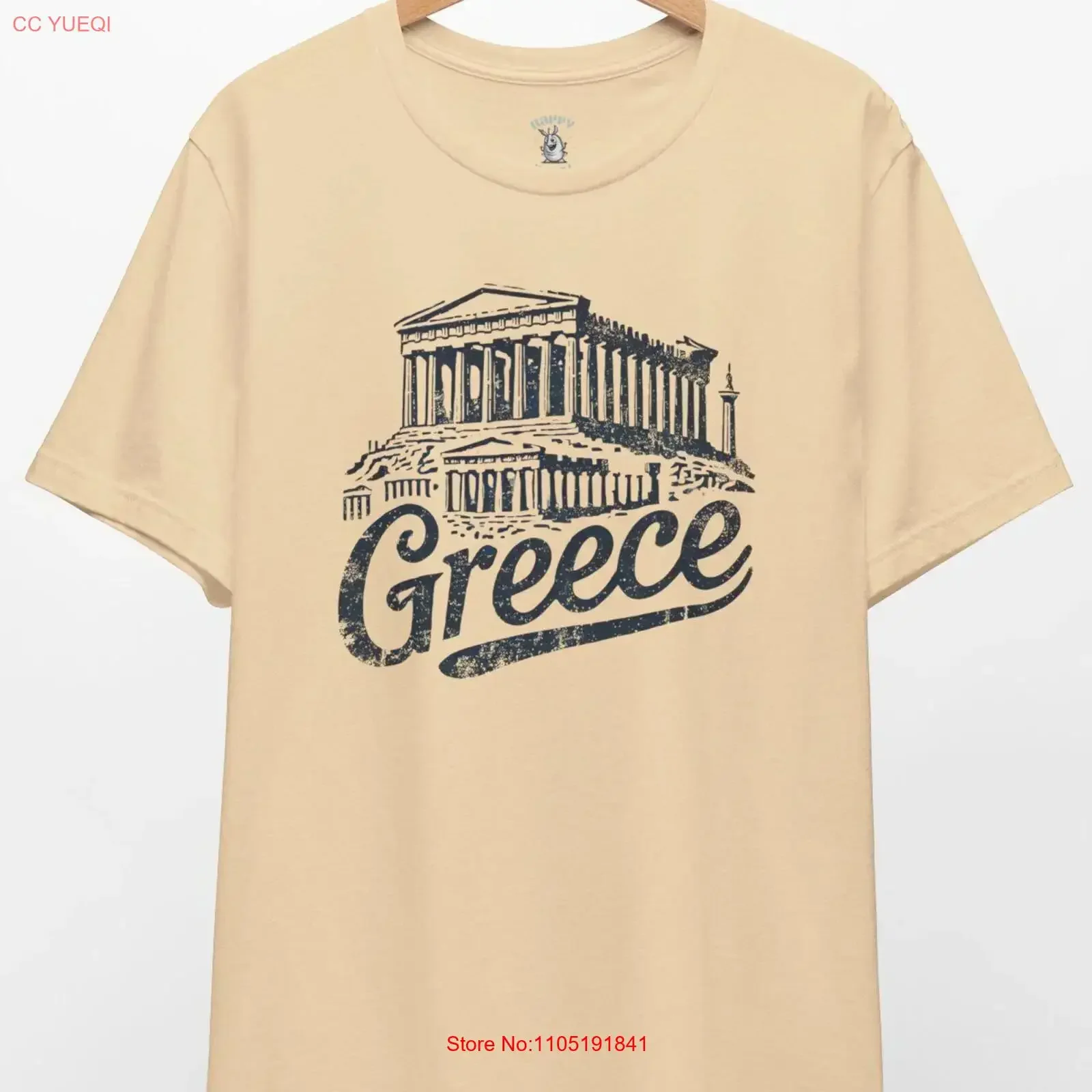Vintage Greece T Shirt Athens Ruins Travel vintage Washed streetwear Soft Stylish Stretched Comfortable Unisex Casual fashion