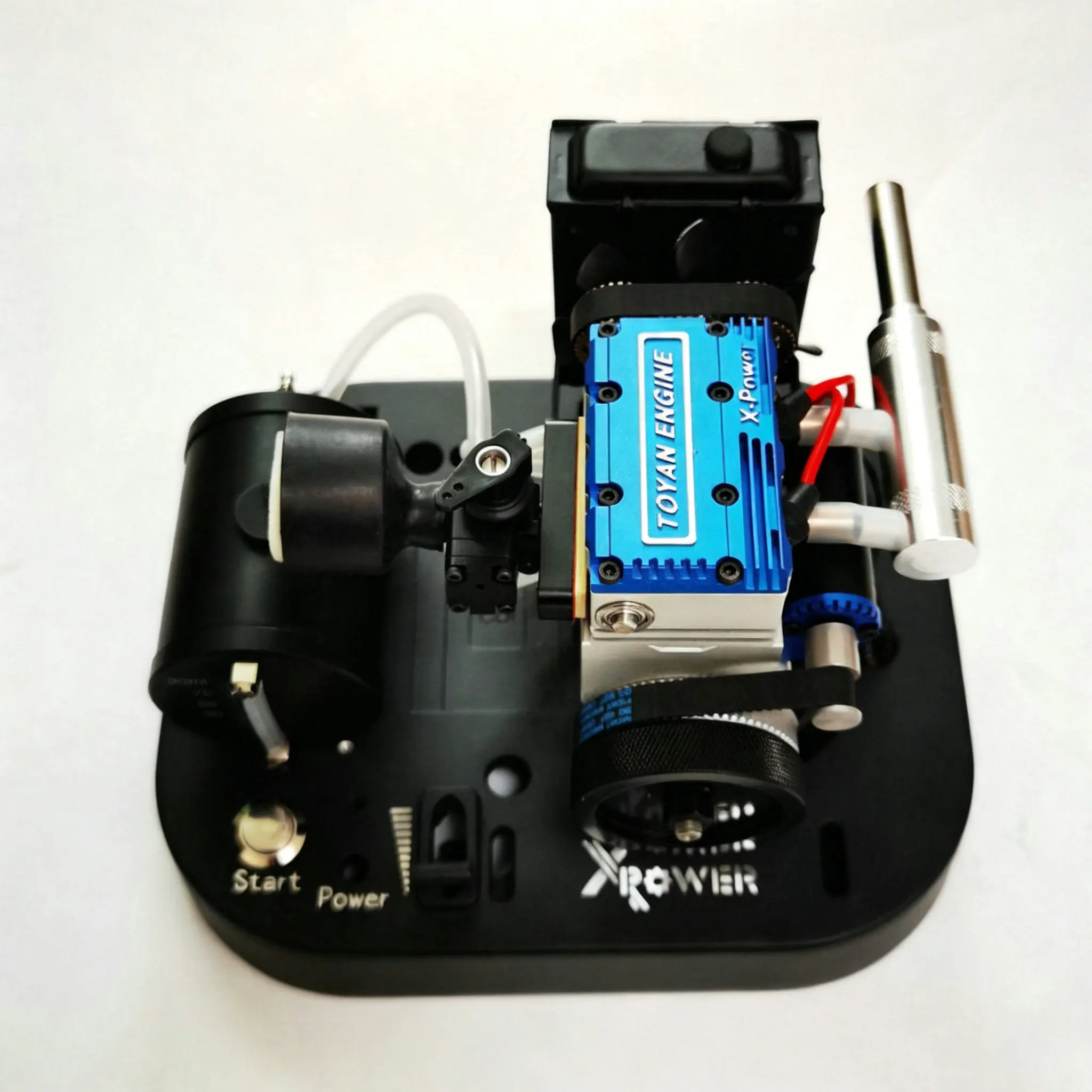 TOYAN L200AC Twin Cylinder Water Cooled Engine Parts Version with Starter Kit for RC Car Boat Upgrade Modification Hobby Parts