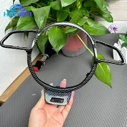Carbon Fiber Steering Wheel Frame Suitable For Audi A4 B8 A3 8P 8V S3 S4 RS3 RS4 Models Car Steering Wheel Accessories