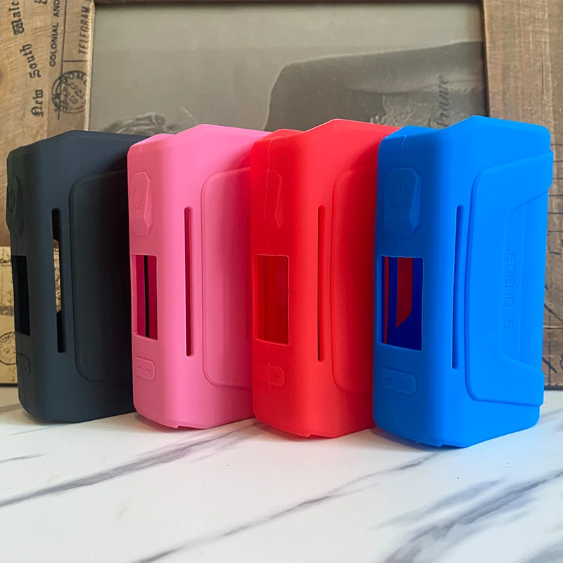 (10pc) Silicone Protective Case For Aegis Legend 5 Rubber Texture Skin Cover