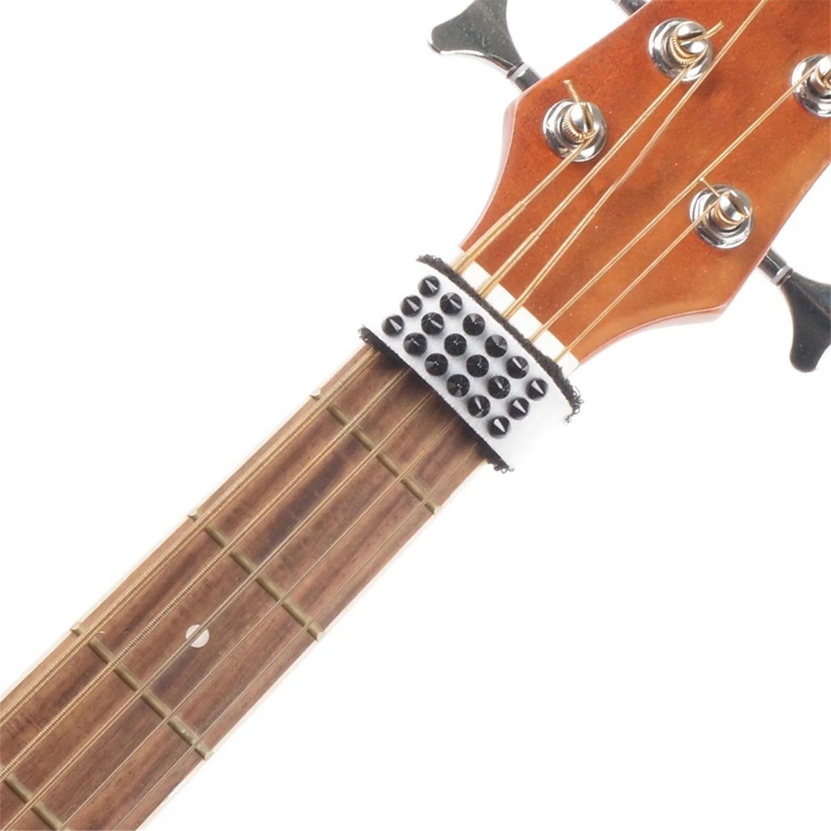 ABXHH Guitar String Mute Strap Guitar Fretboard Muting Wrap Punk Style String Dampener String Muter for 7-String Guitar Bass,B