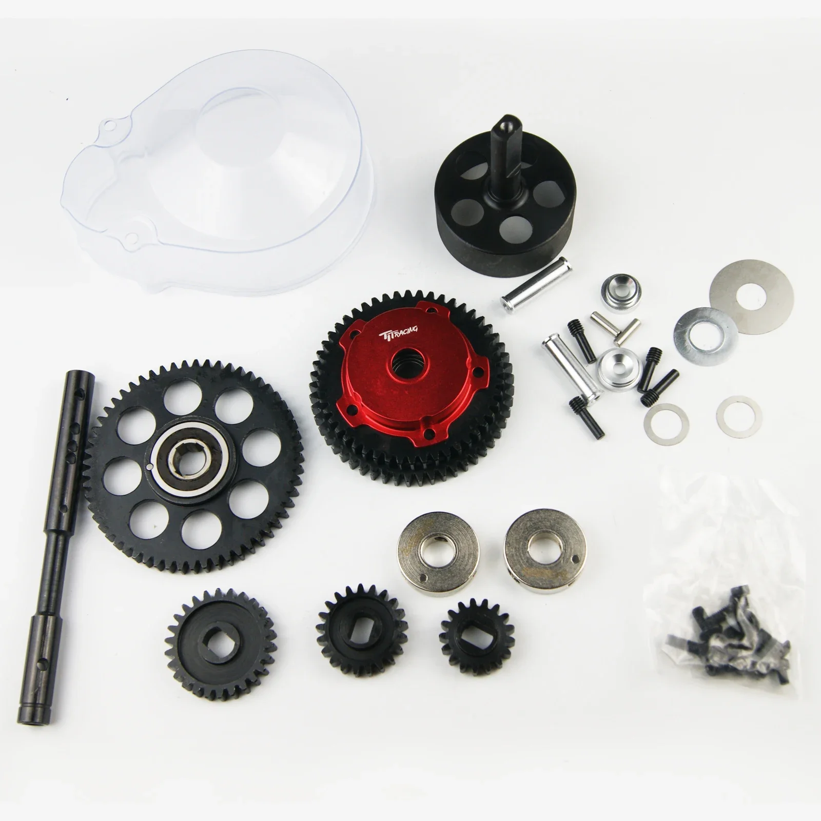 3 Speed Transmission Gear Cover Rebild Parts Set For Rovan HPI Rofun Baja 5B 5T Buggy Truck