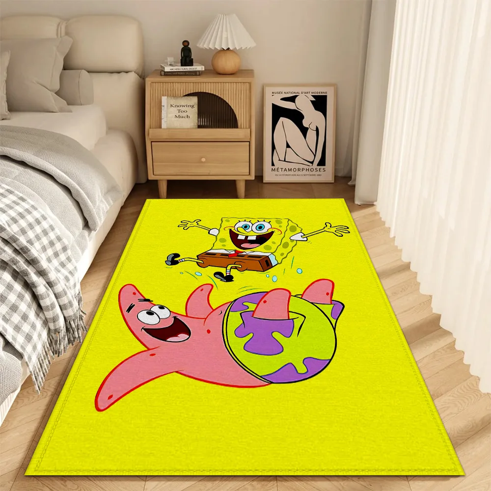 Tapis de décoration tapis de chambre à coucher tapis de chambre tapis de sol bob l'éponge tapis choix paillasson maison tapis pied porte d'entrée bain