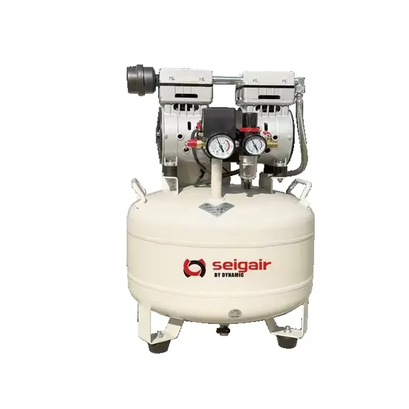 0.75HP 22L Ultra Quiet Air Compressor Tank Oil-Free Steel air Compressor for 1 Chair