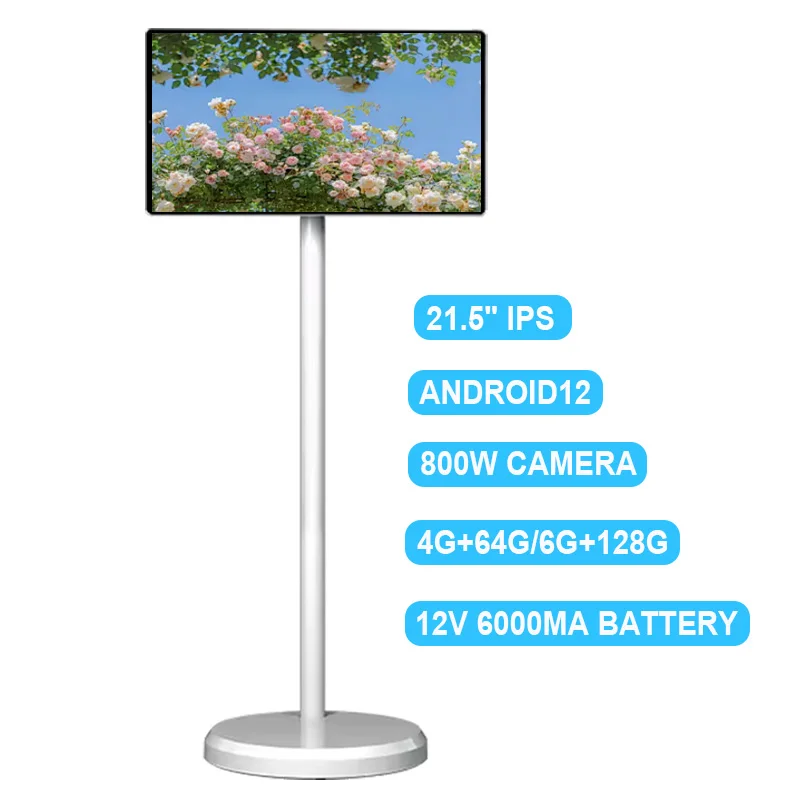 

Floor Standing 21.5 Inch 1920*1080 Touch Screen Display Android System Lcd Portable Mini Tv Smart 85 Inch